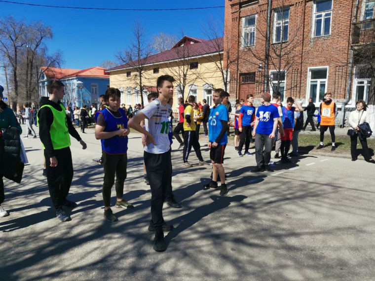 Легкоатлетическая эстафета.