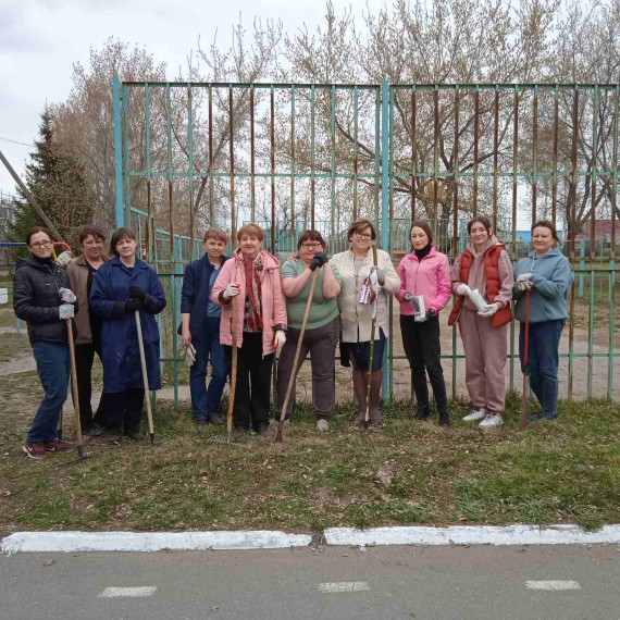 Городской субботник.